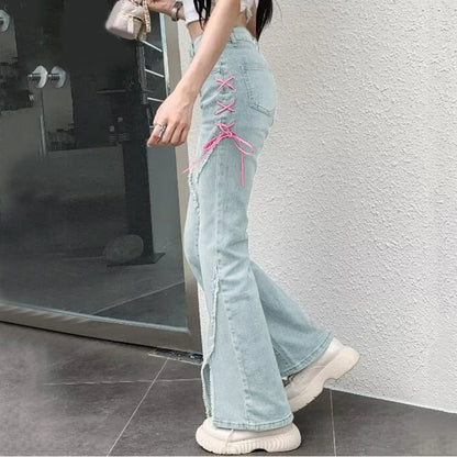 High Waist Flare Jeans