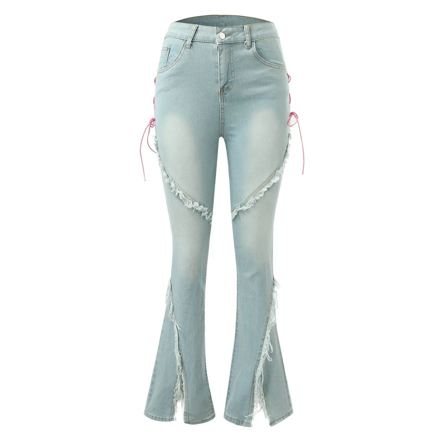 High Waist Flare Jeans